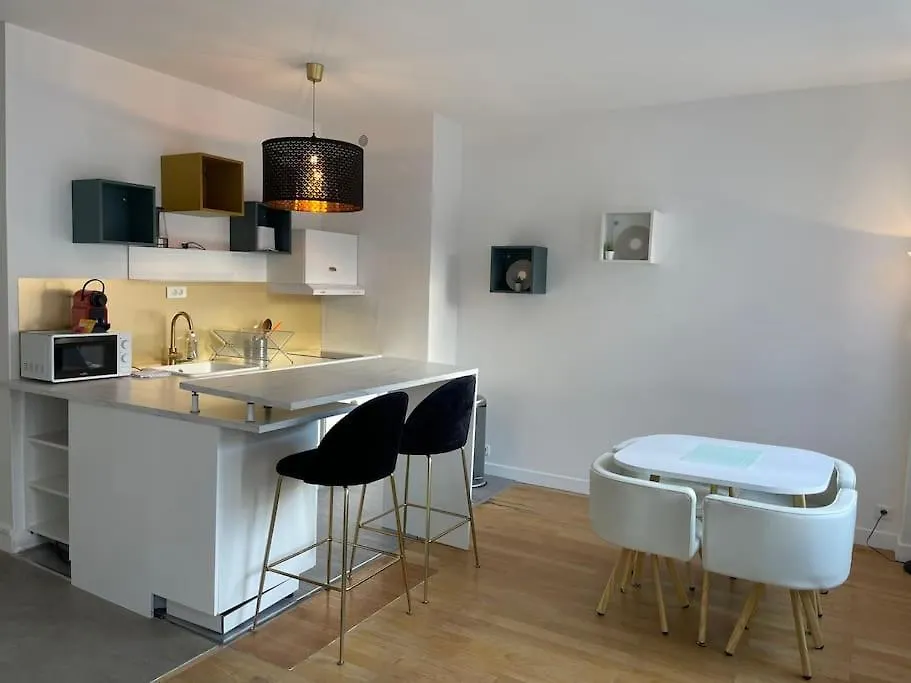 Studio Moderne Et Lumineux, Proche Tete D Or, ليون